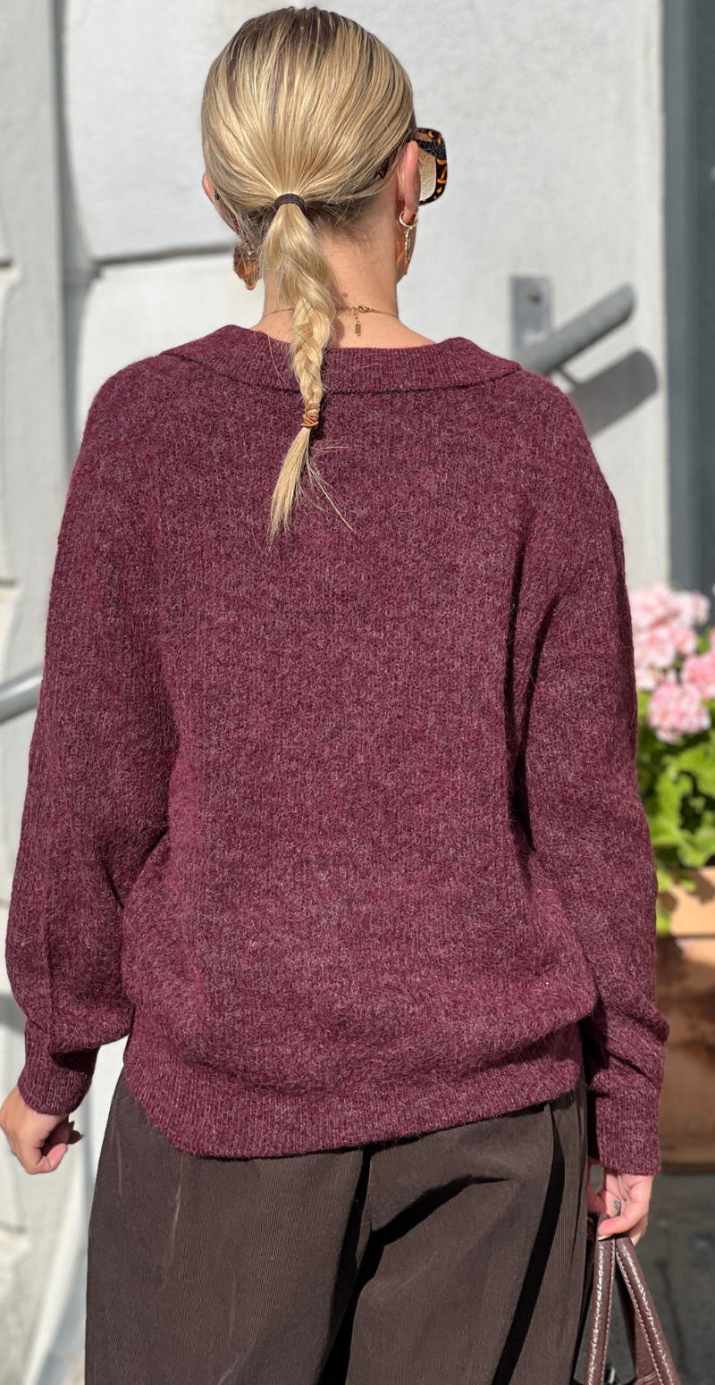 Hill pullover port royale melange Freequent