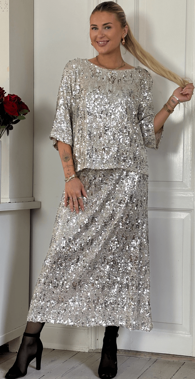 Angel nederdel creme