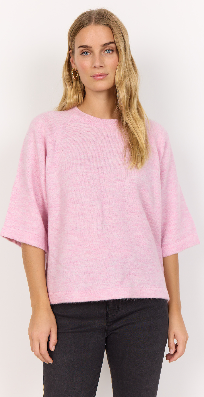 Orlean pullover lyserød