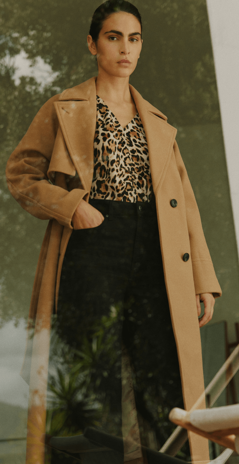 Lydia wide jeans black