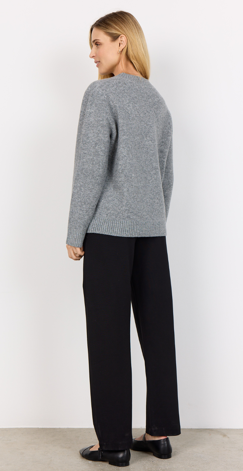 Audrey pullover grå Soyaconcept