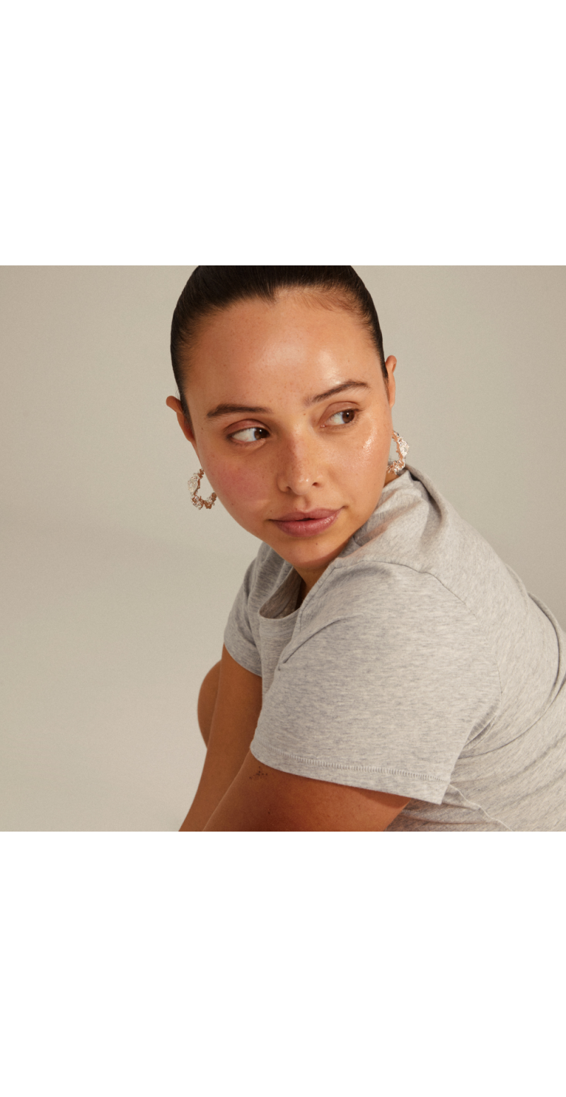 Sølvbelagte hoops med eksklusiv design