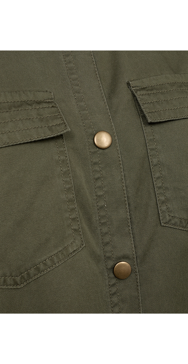 Lulina skjorte deep lichen green