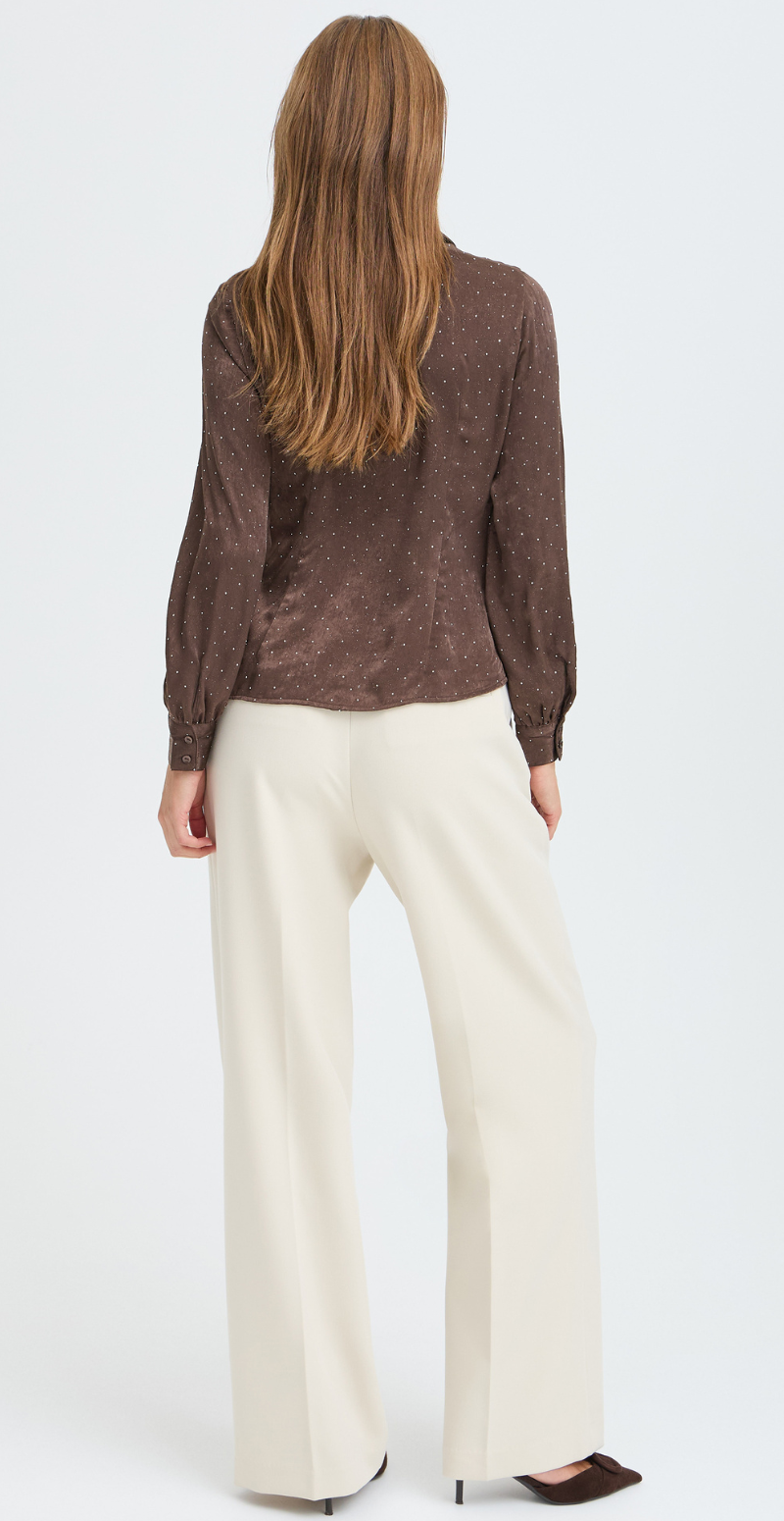 Halle bluse med similisten java B.young