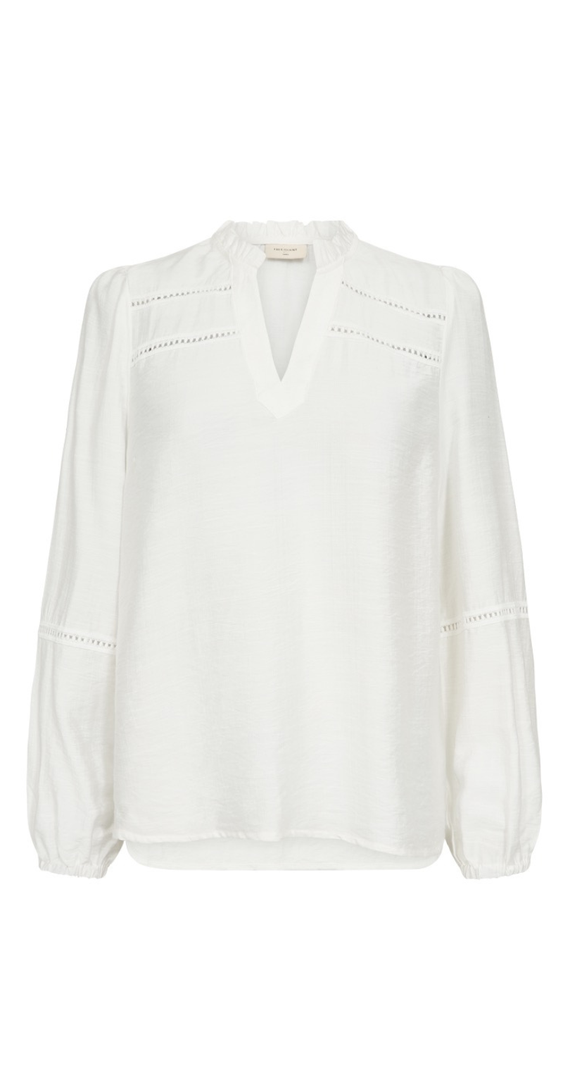 Antina bluse star off-white Freequent