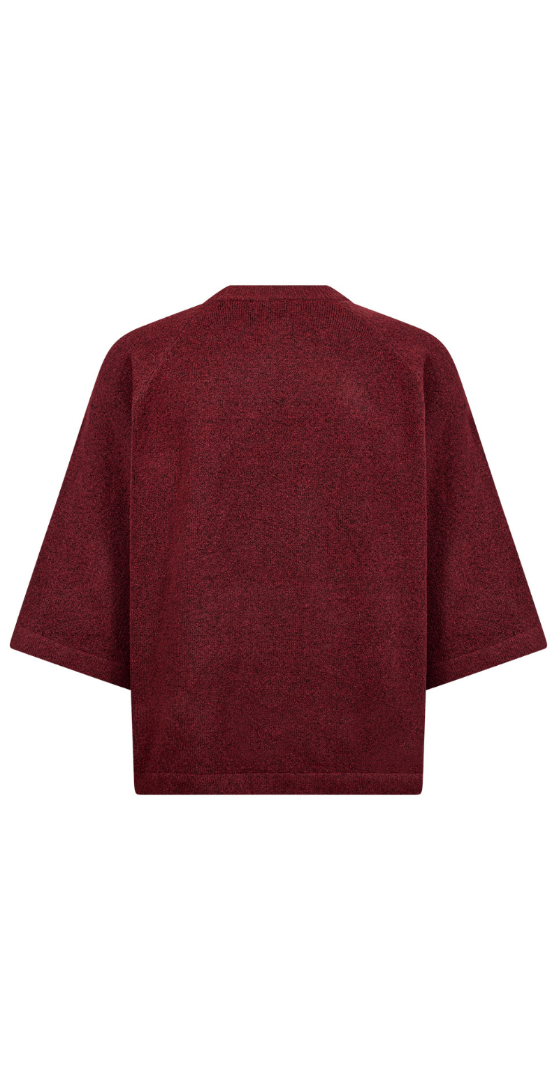 Orlean strik bluse bordeaux SoyaConcept