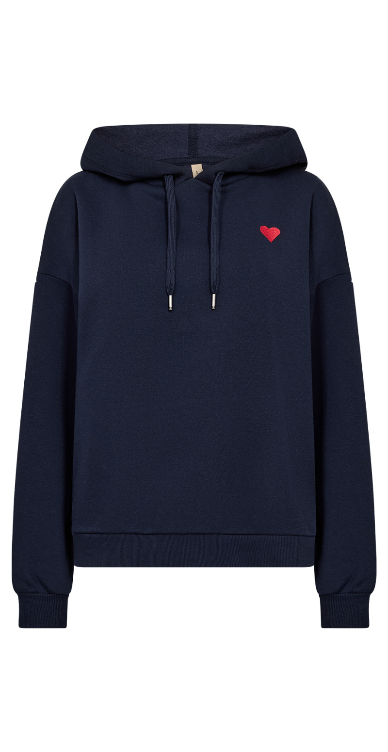 Angelin sweatshirt navy Soyaconcept