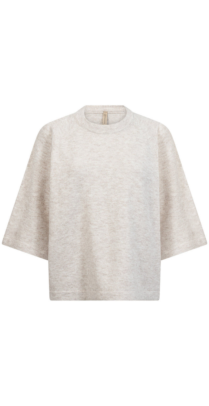 Orlean strik taupe Soyaconcept