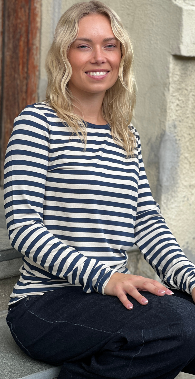 Liana bluse moonlit ocean w. moonbeam Freequent