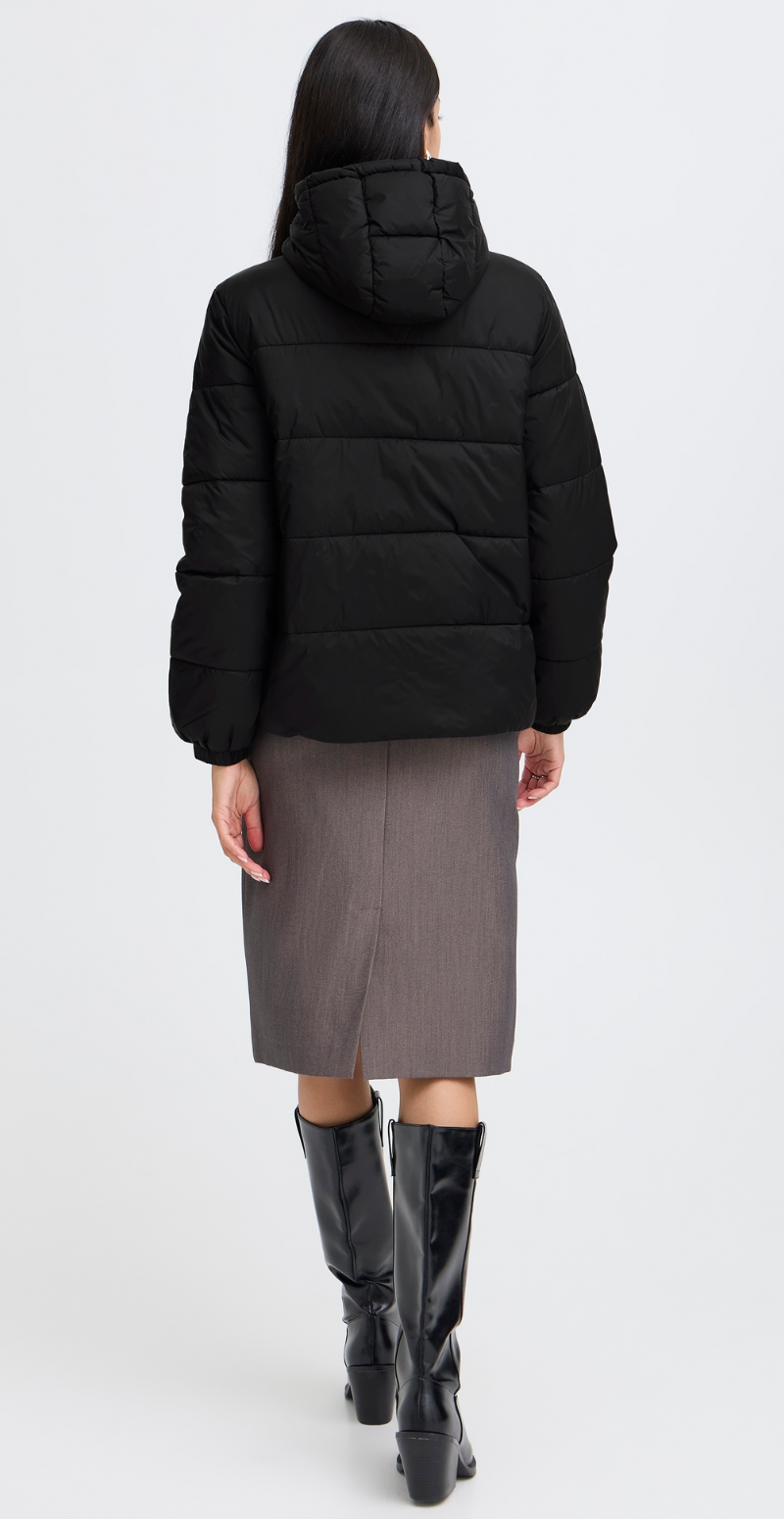 Bomina jakke sort