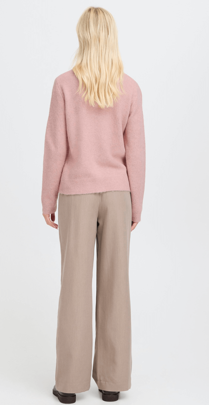 Minna cardigan pale mauve melange B-young