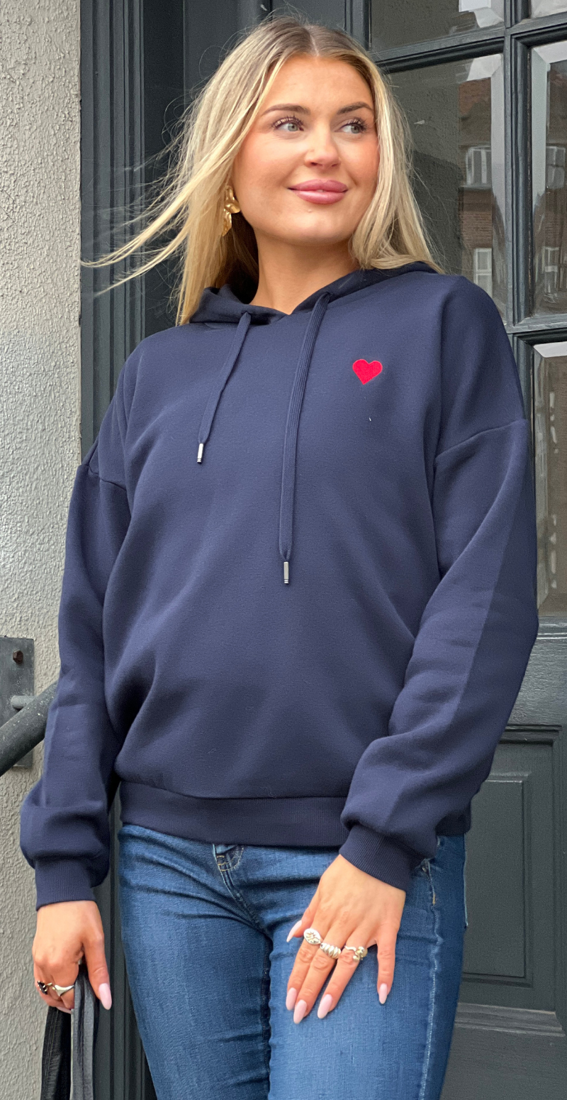 Angelin sweatshirt navy Soyaconcept