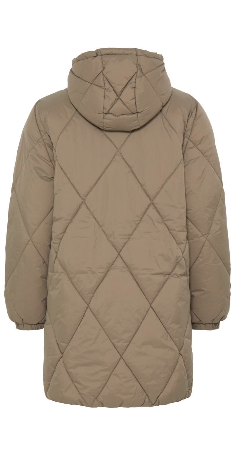 Bomina frakke walnut