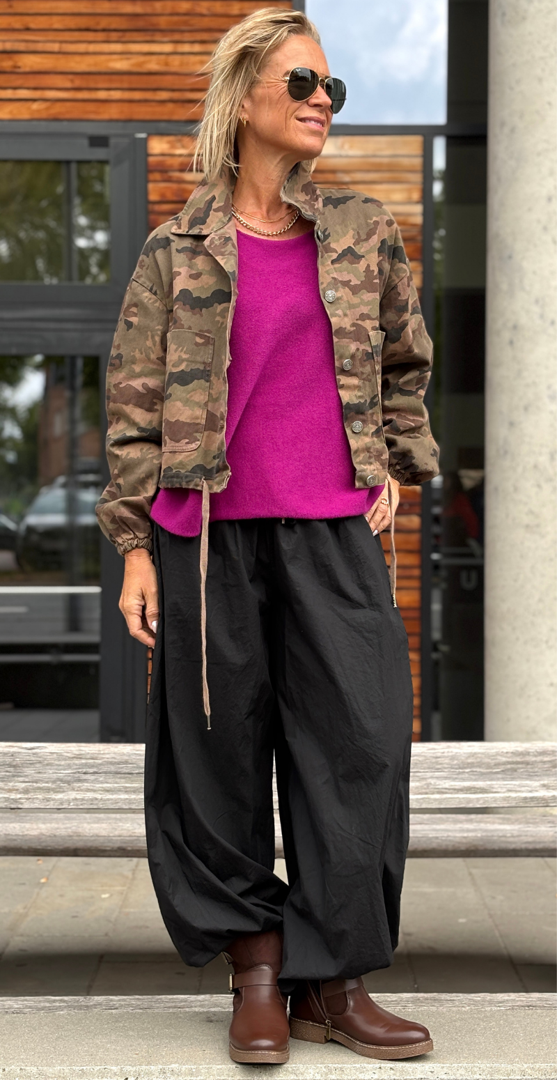 Tally camouflage deminjakke brun LikeLondon