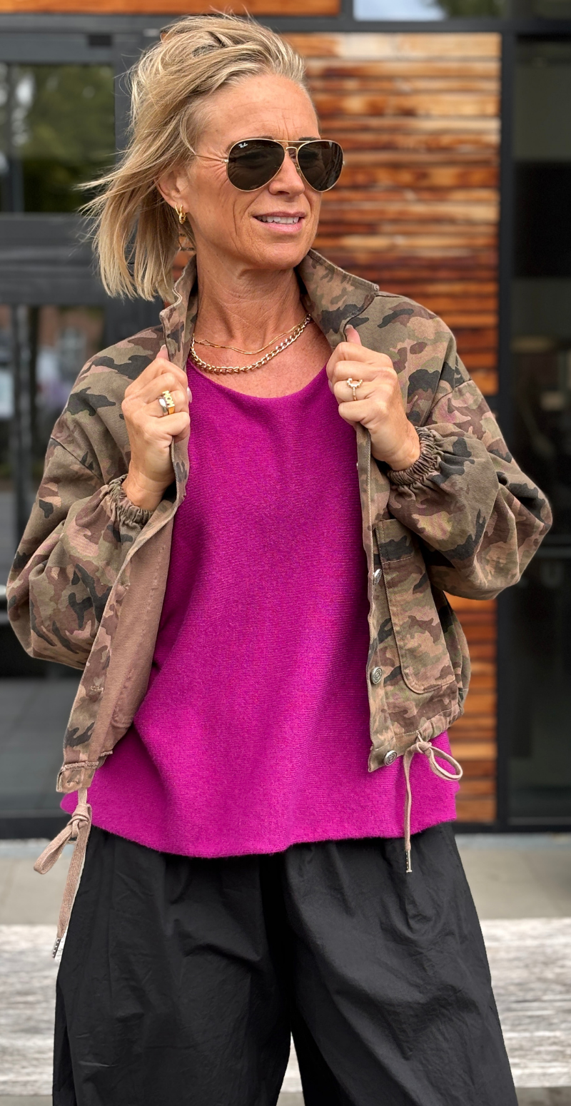 Tally camouflage deminjakke brun LikeLondon