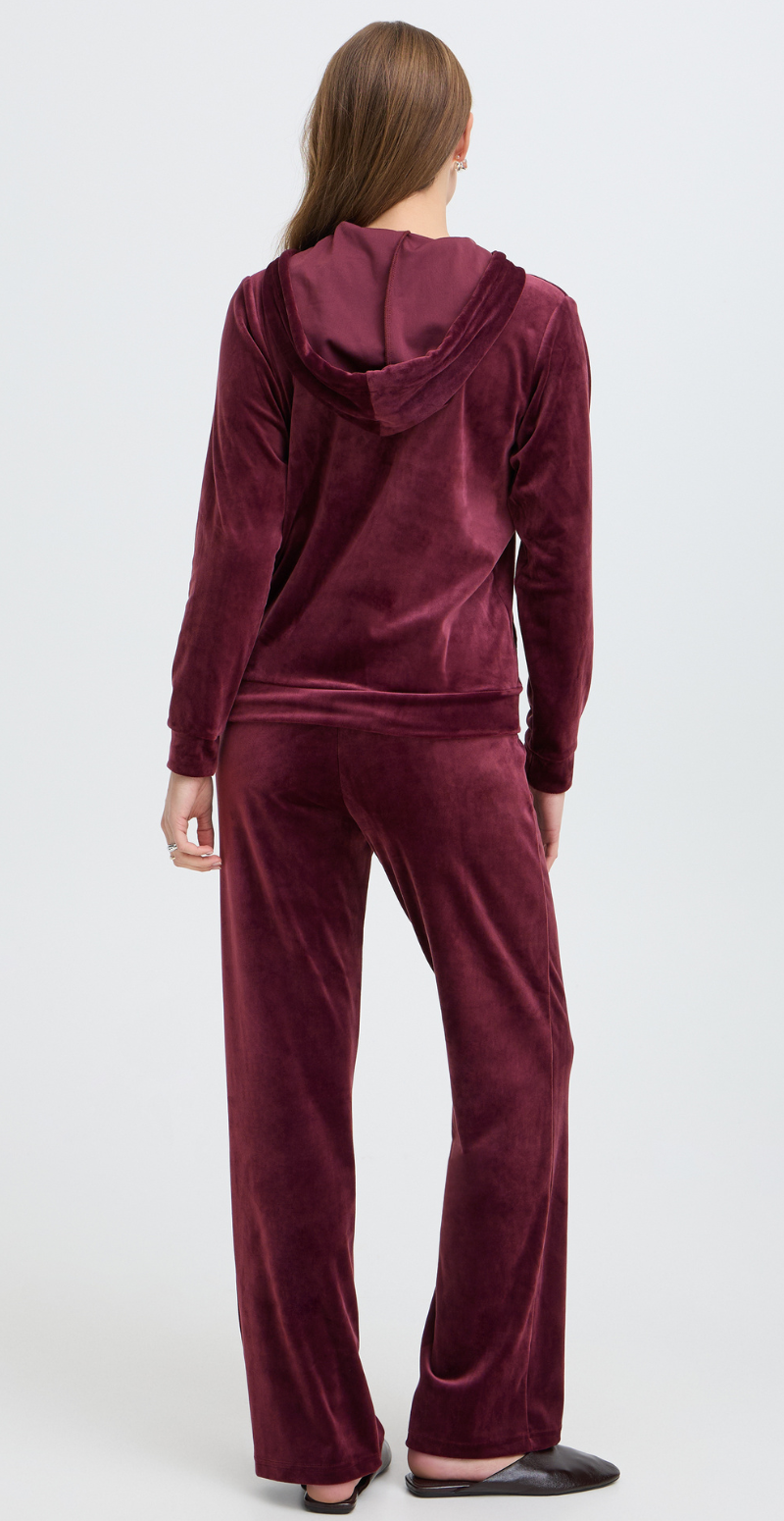 Mitza velour sæt med bukser og cardigan fig B.young