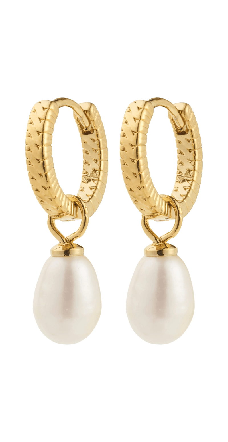 Elliana øreringe guldbelagt