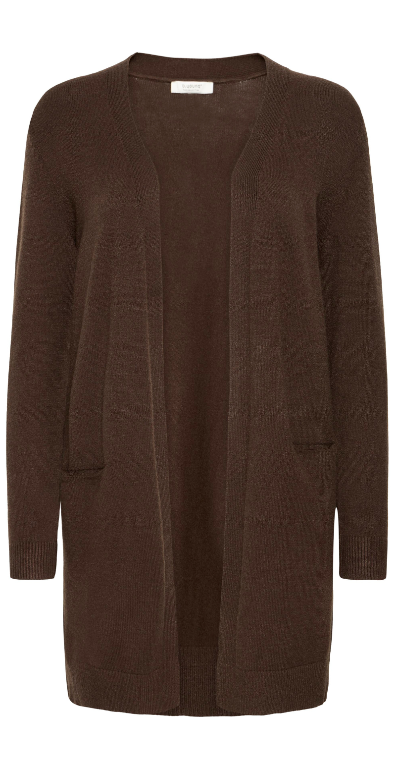 Nonina cardigan i strik java melange B.young