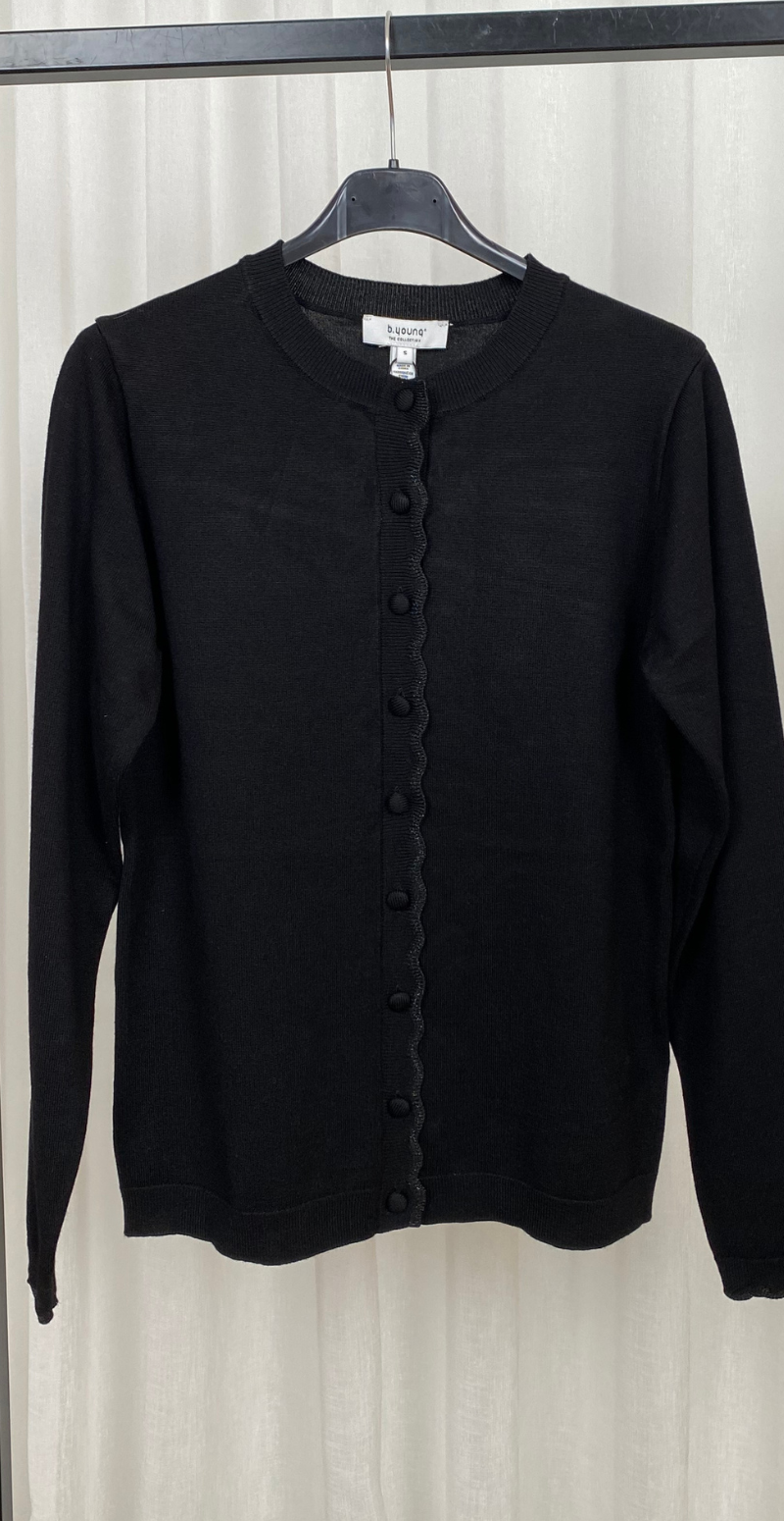 Morla Lurex cardigan meteorite B.Young