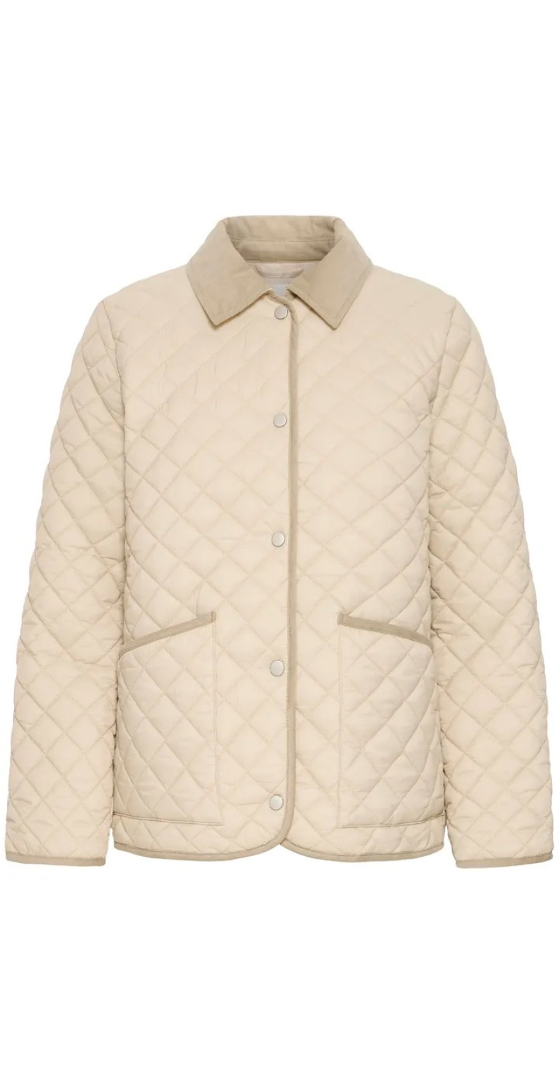 Berta jakke med krave oyster B.young