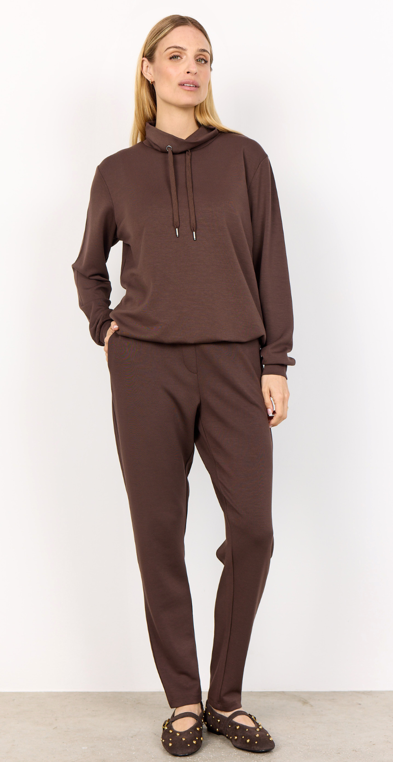 Banu sweatshirt brun LikeLondon