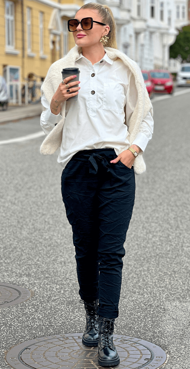 Nora luksus buks sort LikeLondon