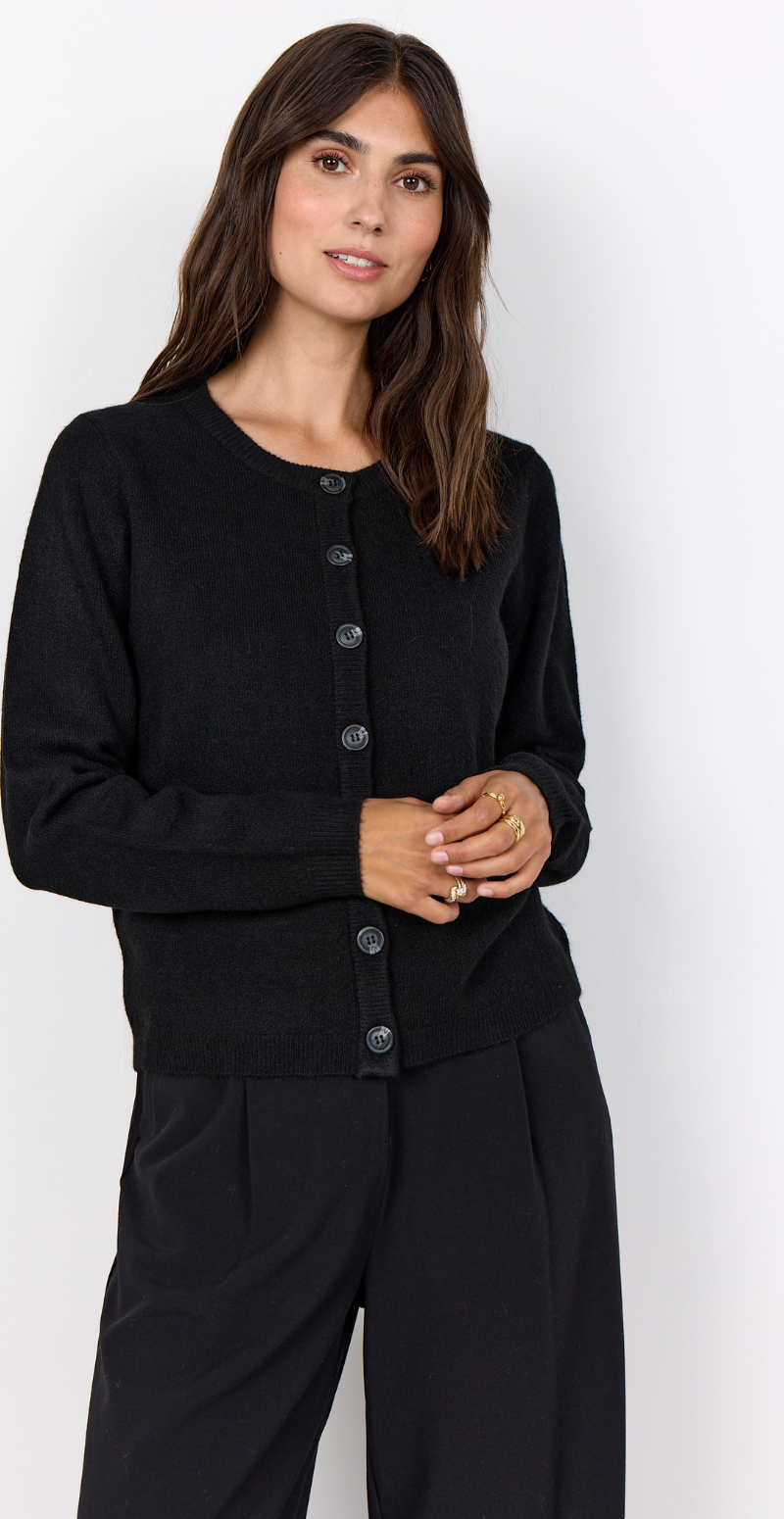 Orlean cardigan sort Soyaconcept