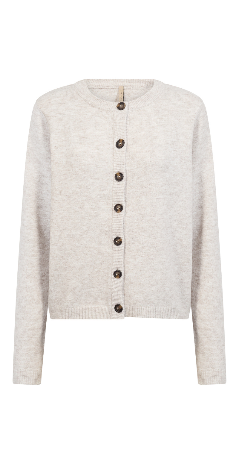 Orlean cardigan taupe Soyaconcept