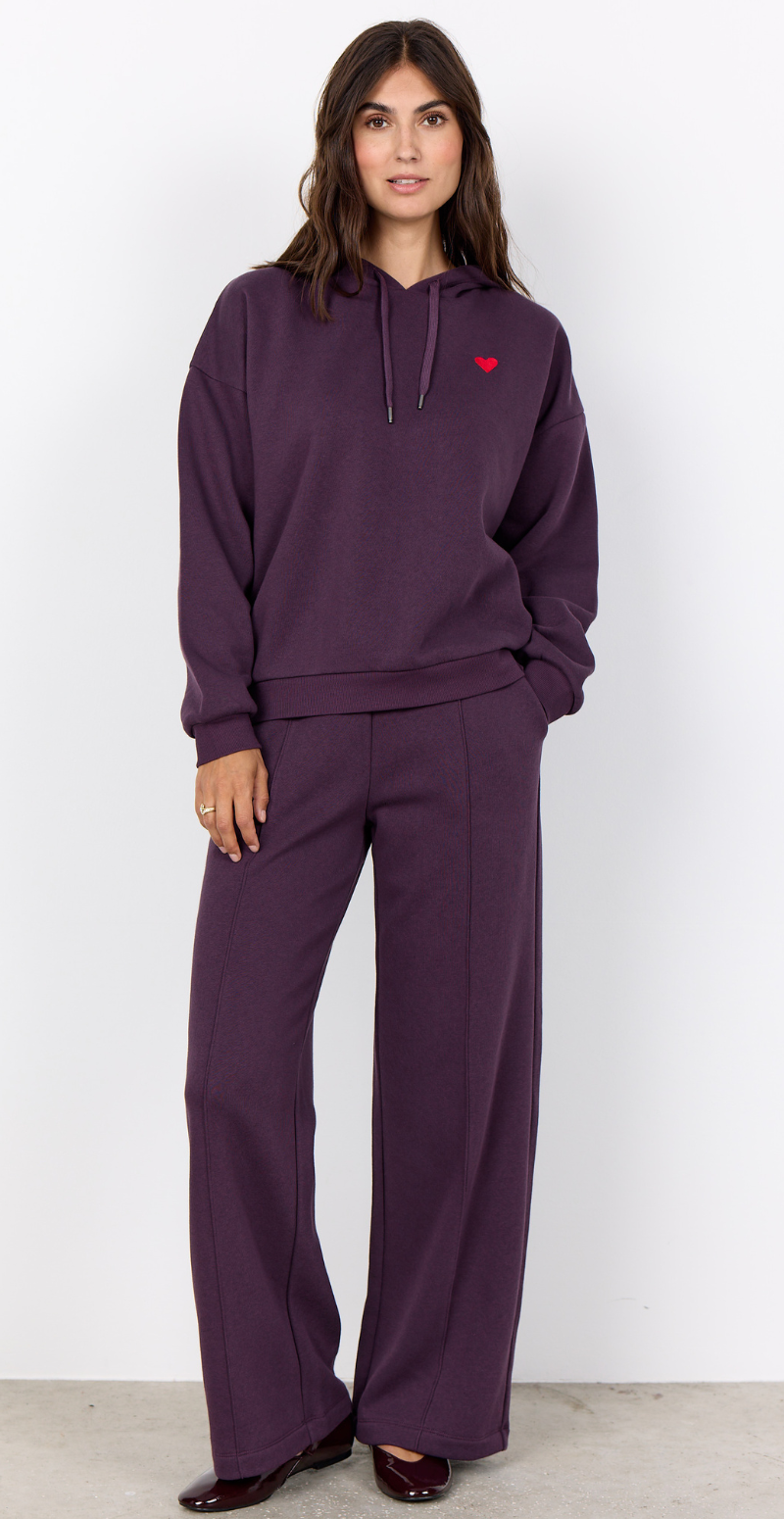 Angelin sweatshirt lilla