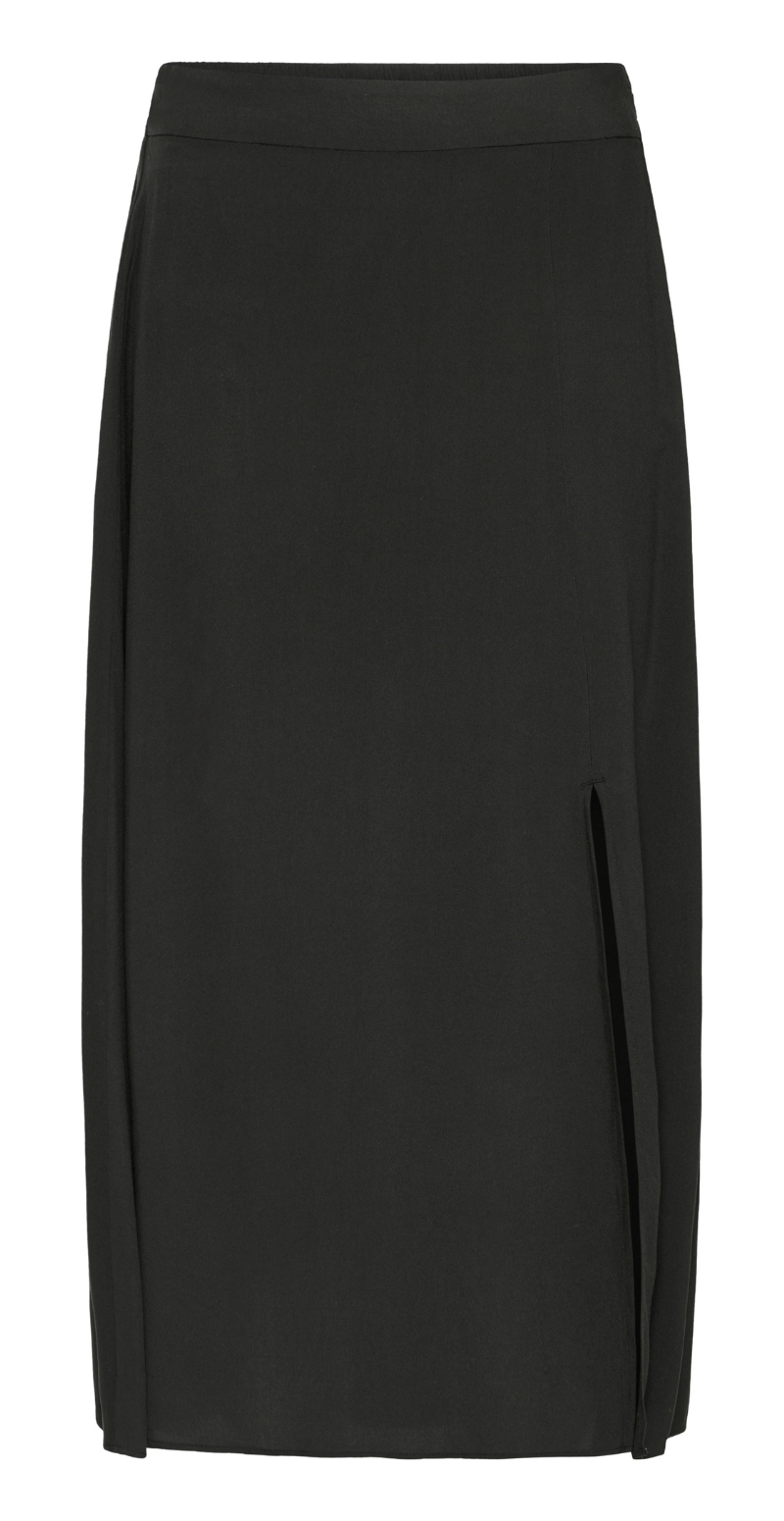 Joella midi skirt med slids meteorite B.young