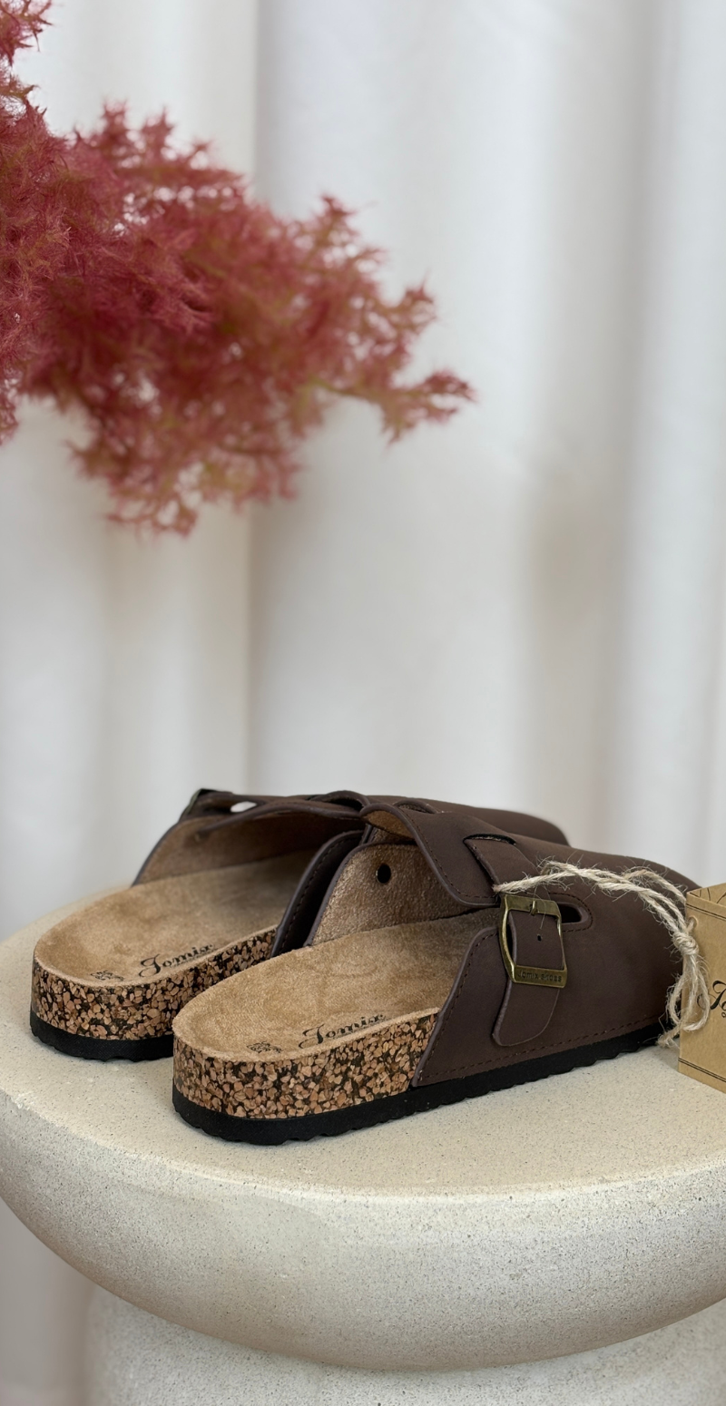 Trendy comfort shoe brun LikeLondon