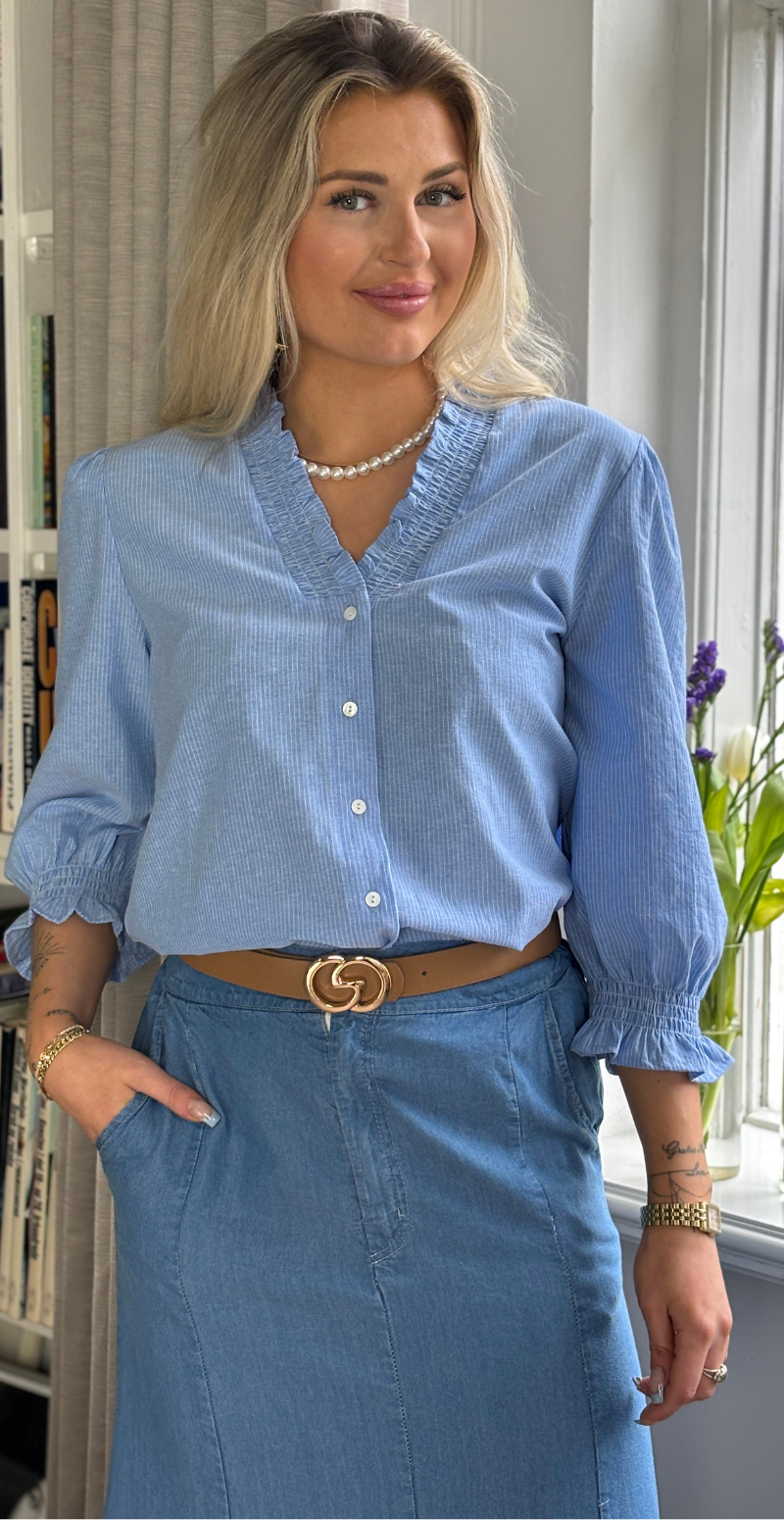 Istribe skjortebluse regatta mix