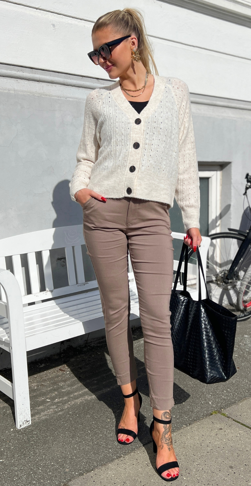 Dixi chino bukser walnut
