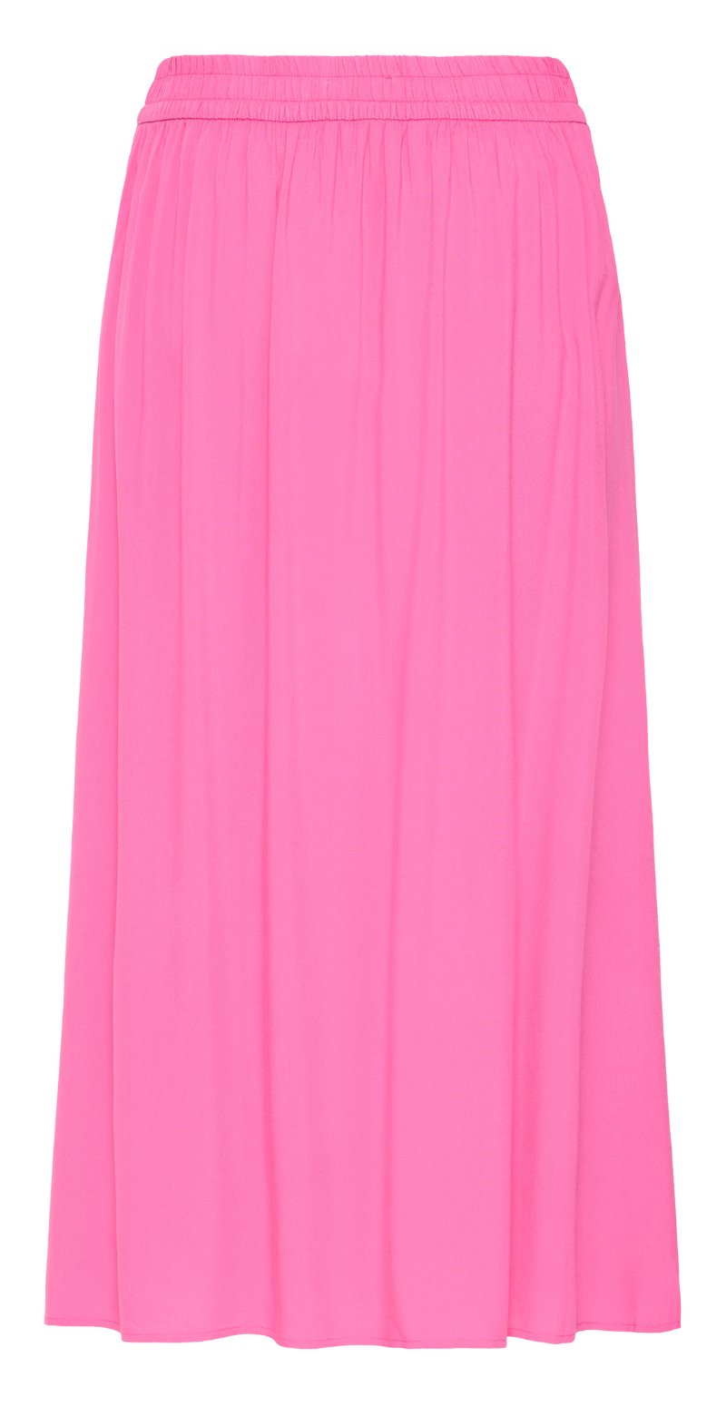Joella midi skirt med slids raspberry rose B.young