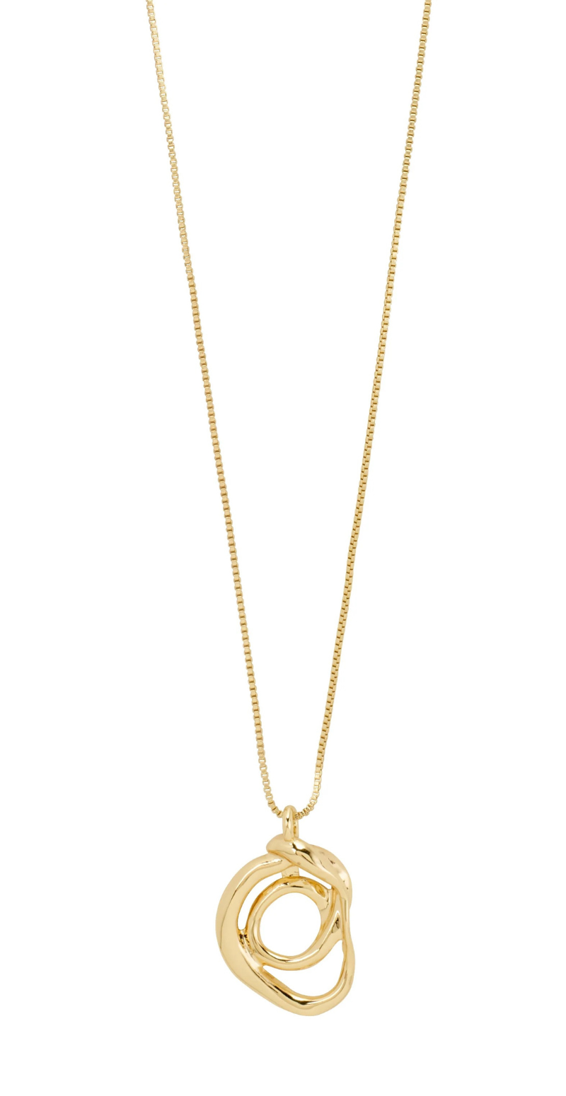 Diego halskæde guldbelagt Pilgrim