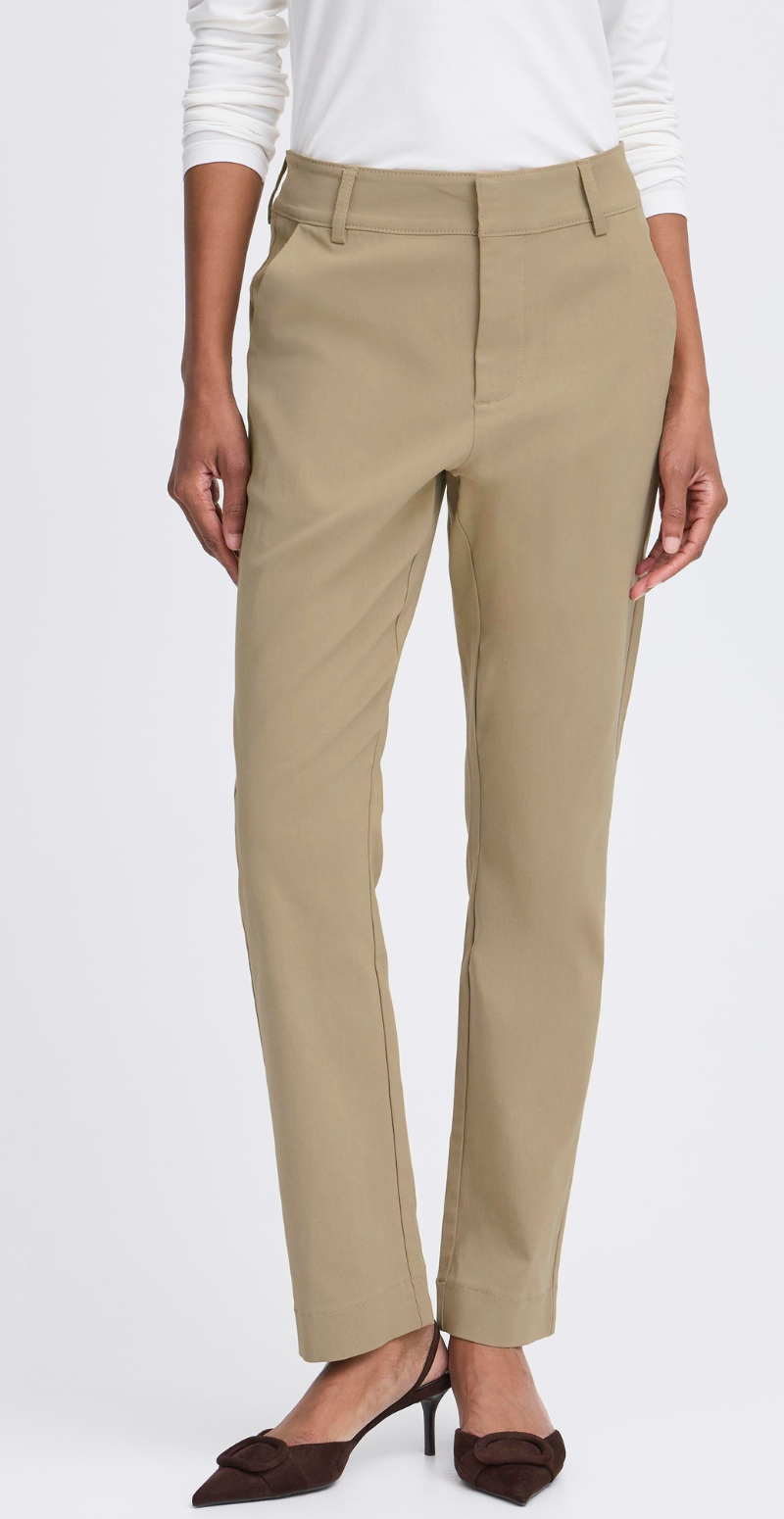 Dixi straight bukser chinchilla B.young