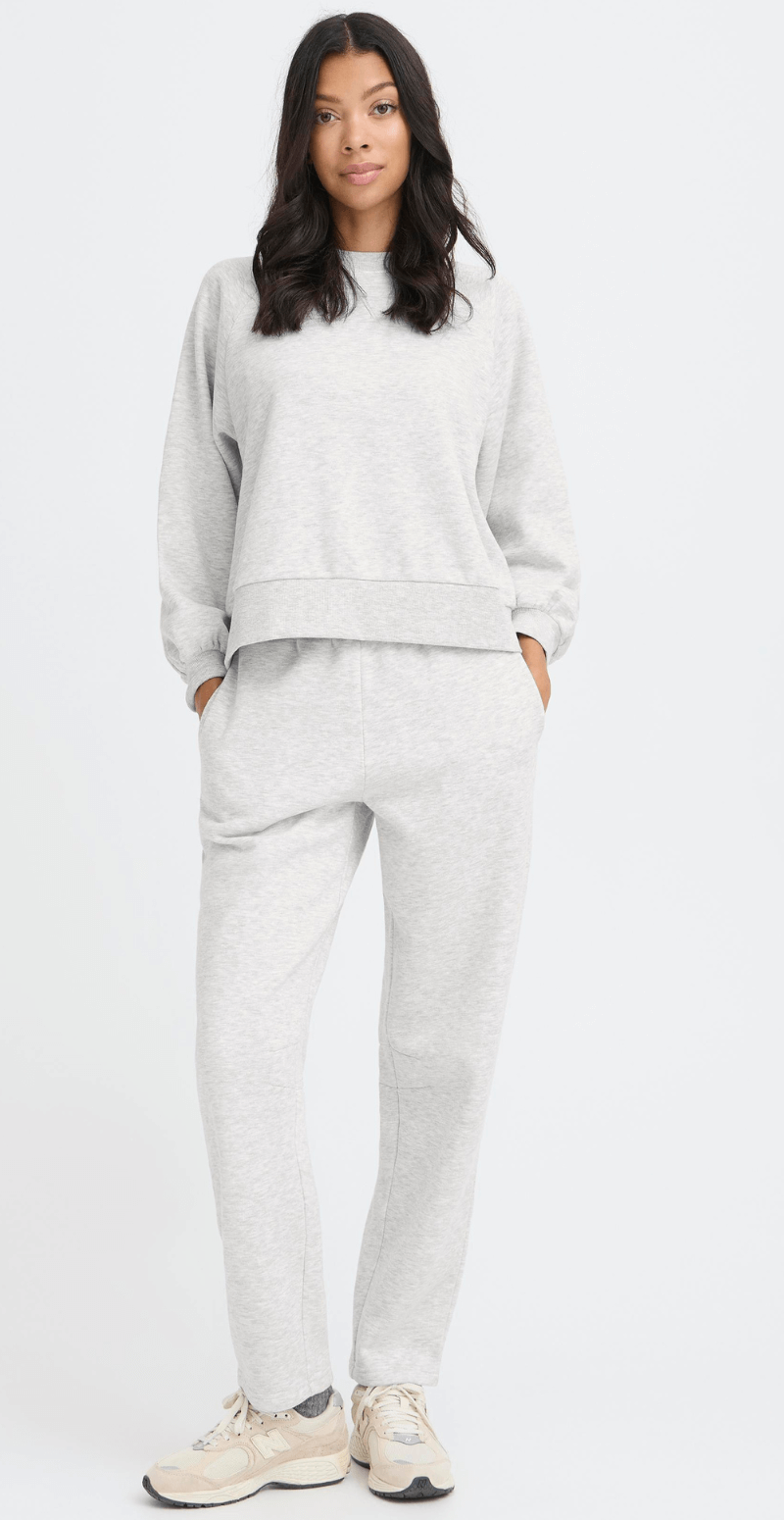 Mille sweatshirt light grey melange