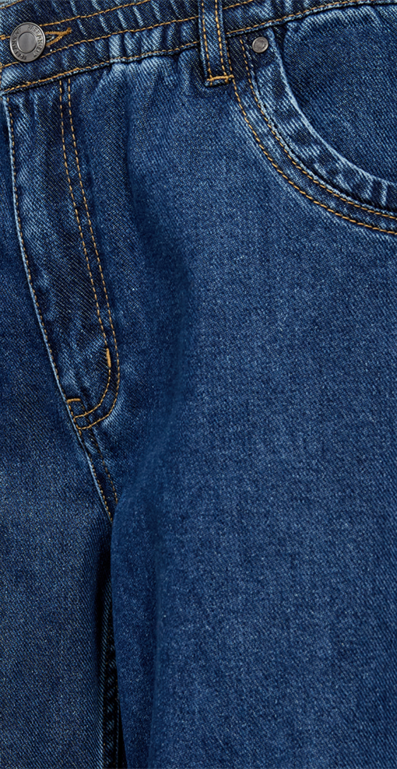 Rinna bukser medium blue denim