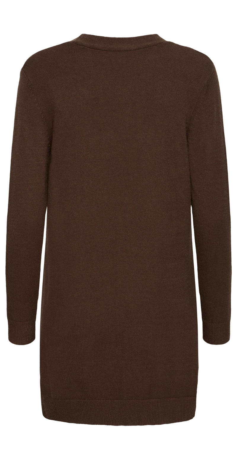 Nonina cardigan i strik java melange B.young