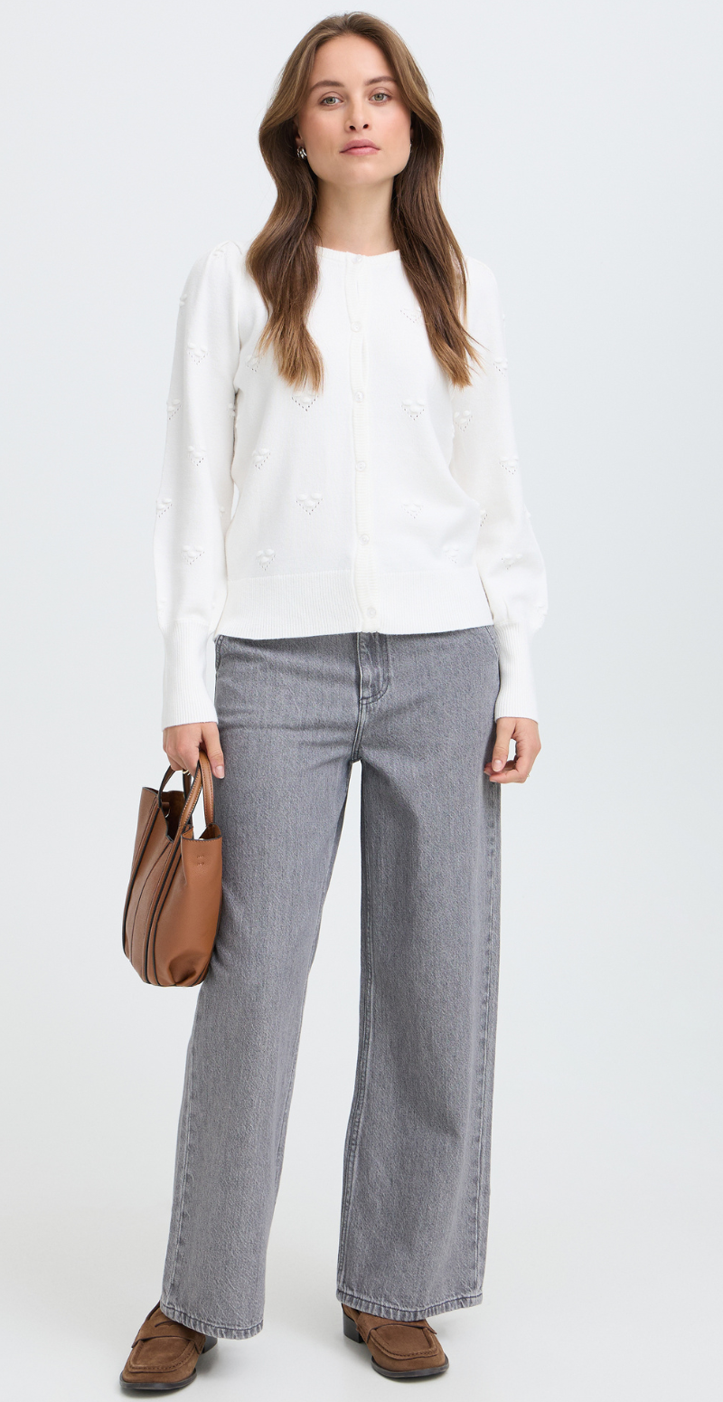 Manina cardigan marshmallow melange B.Young