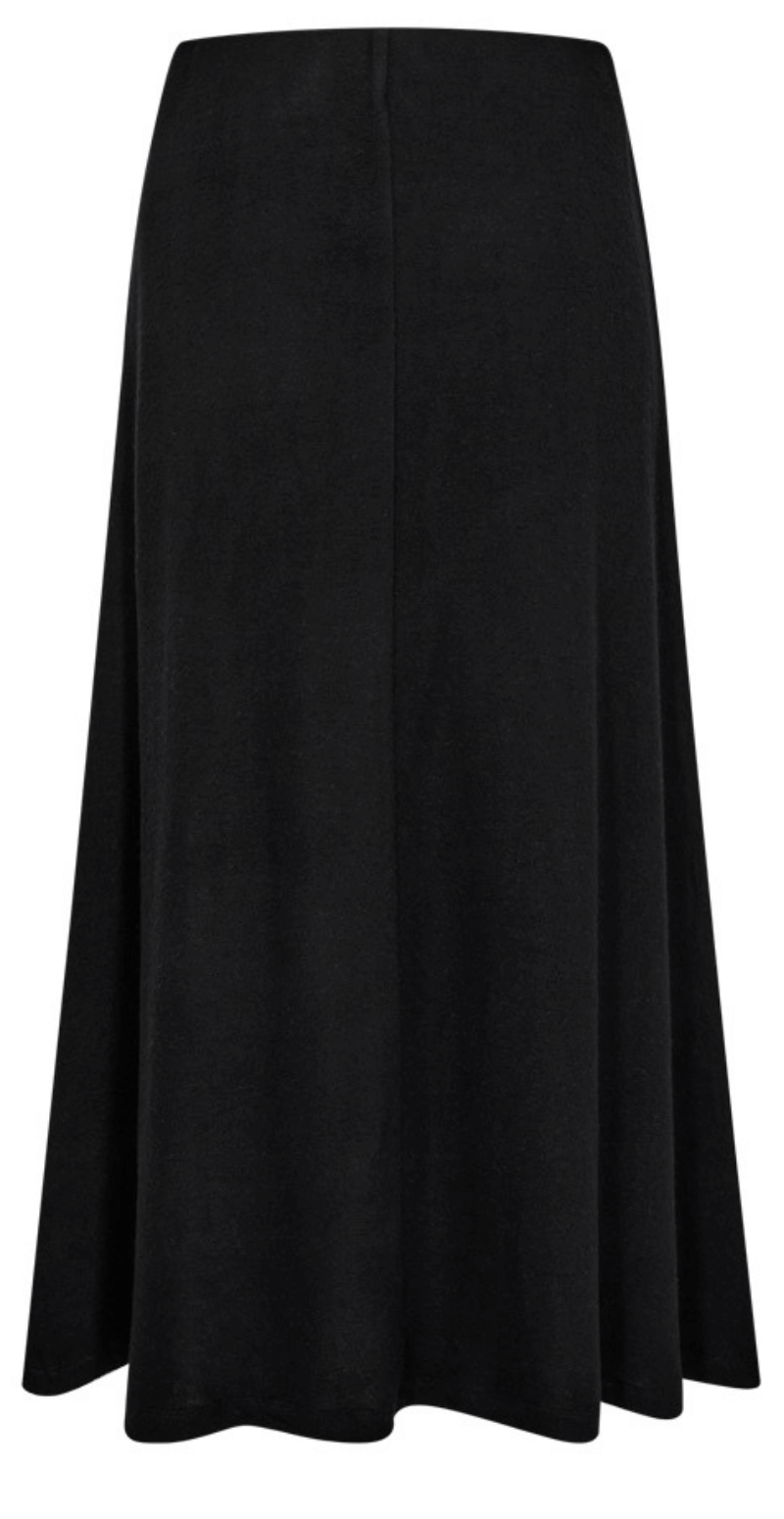 Laveco nederdel sort