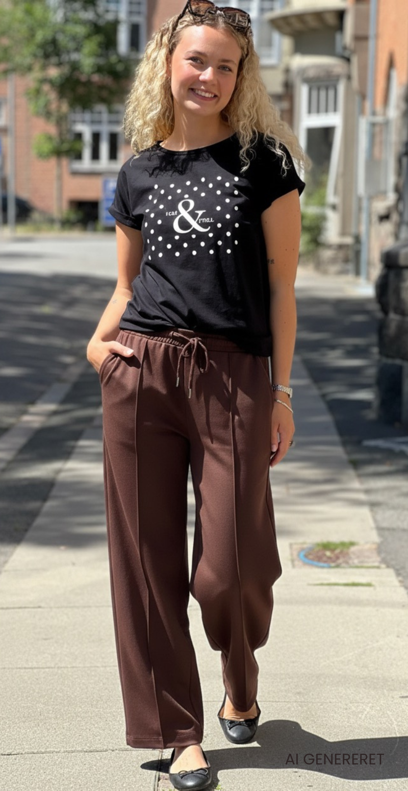 Banu sweatpants brun LikeLondon