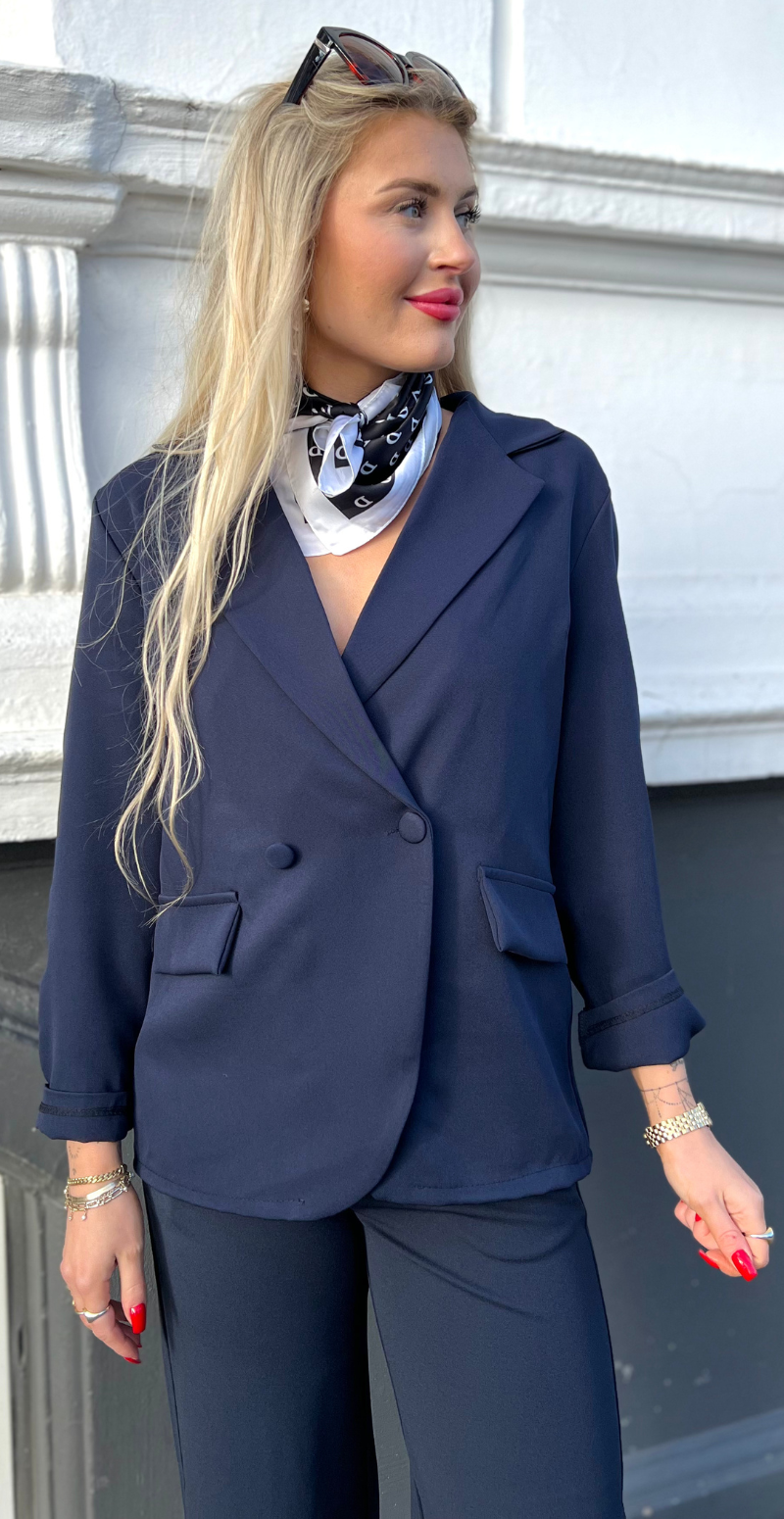 Ewa blazer navy LikeLondon