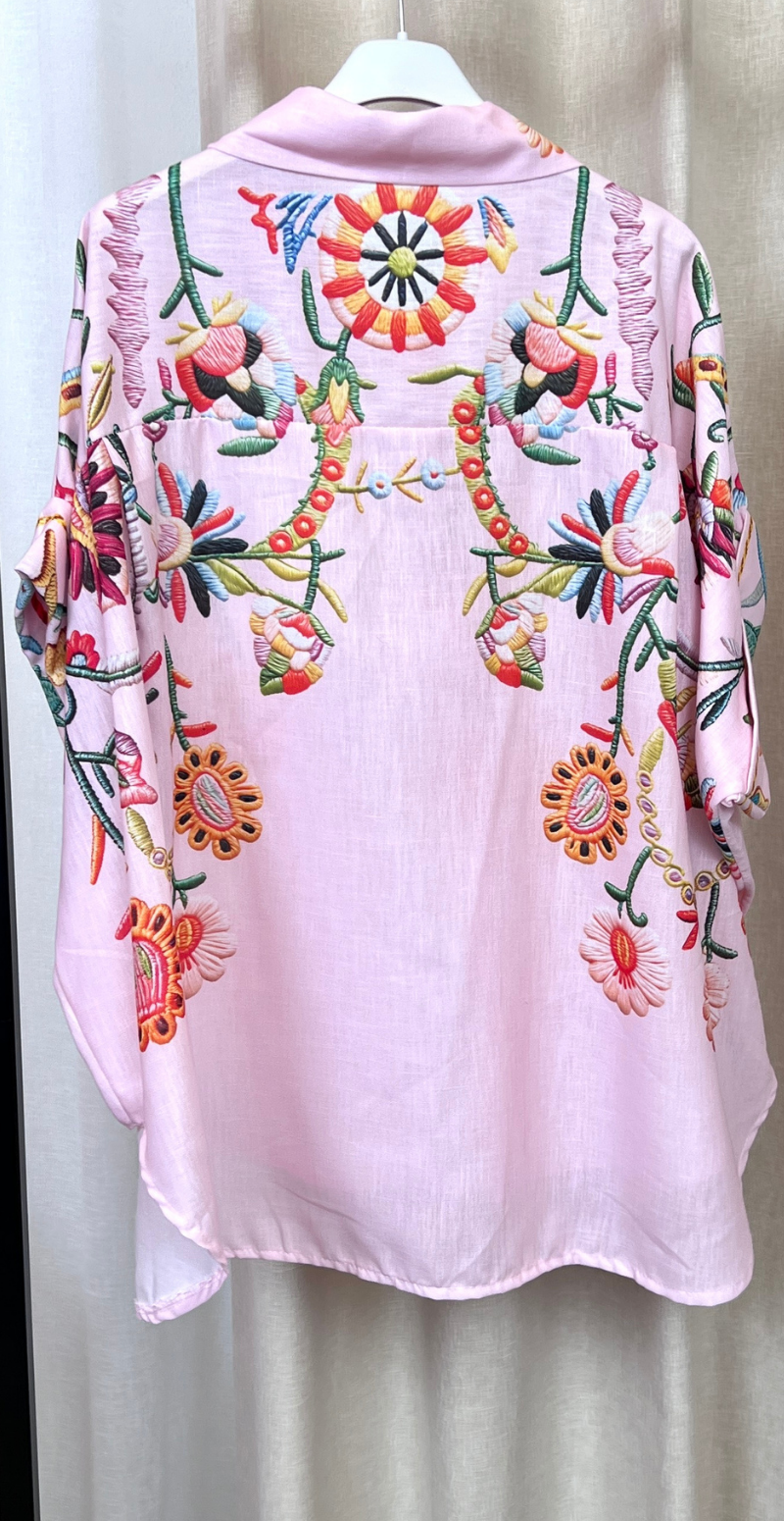 Lilli skjorte med blomster LikeLondon