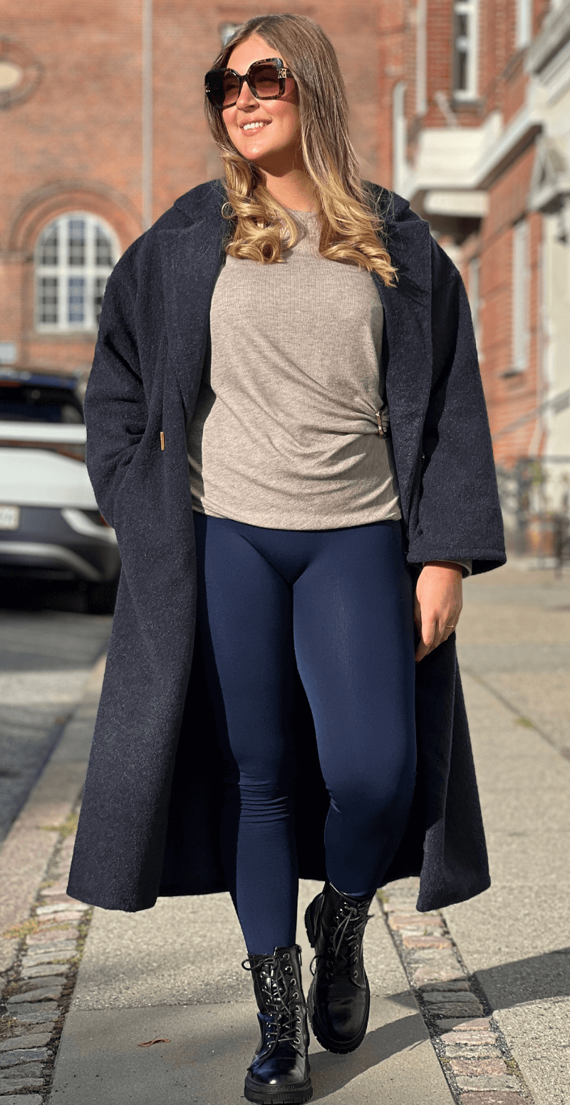 Forudbestil uge 43 Shapewear leggings navy Likelondon
