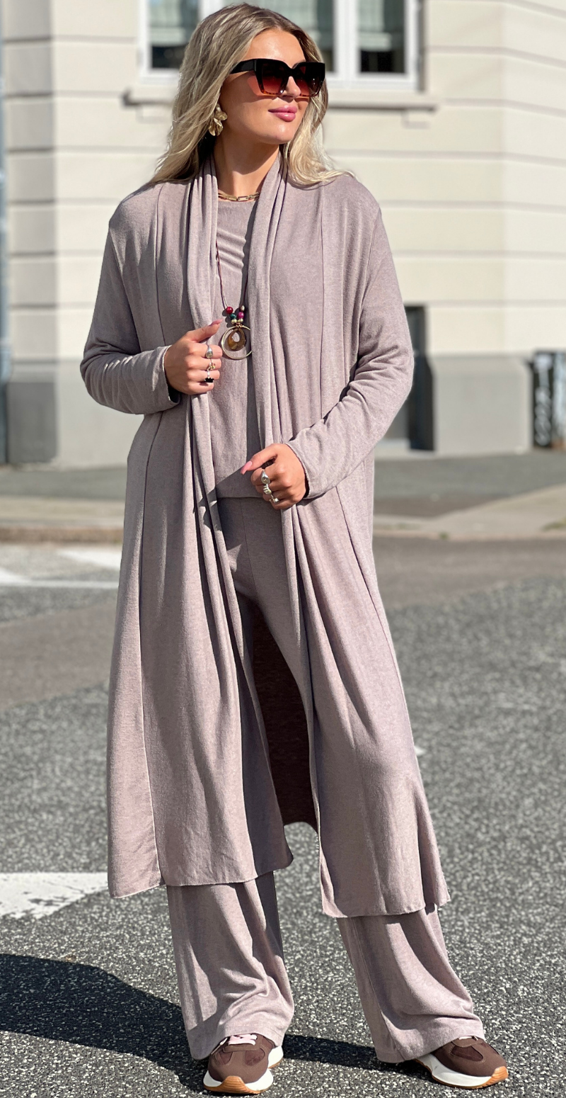 Elena lang cardigan fango LikeLondon
