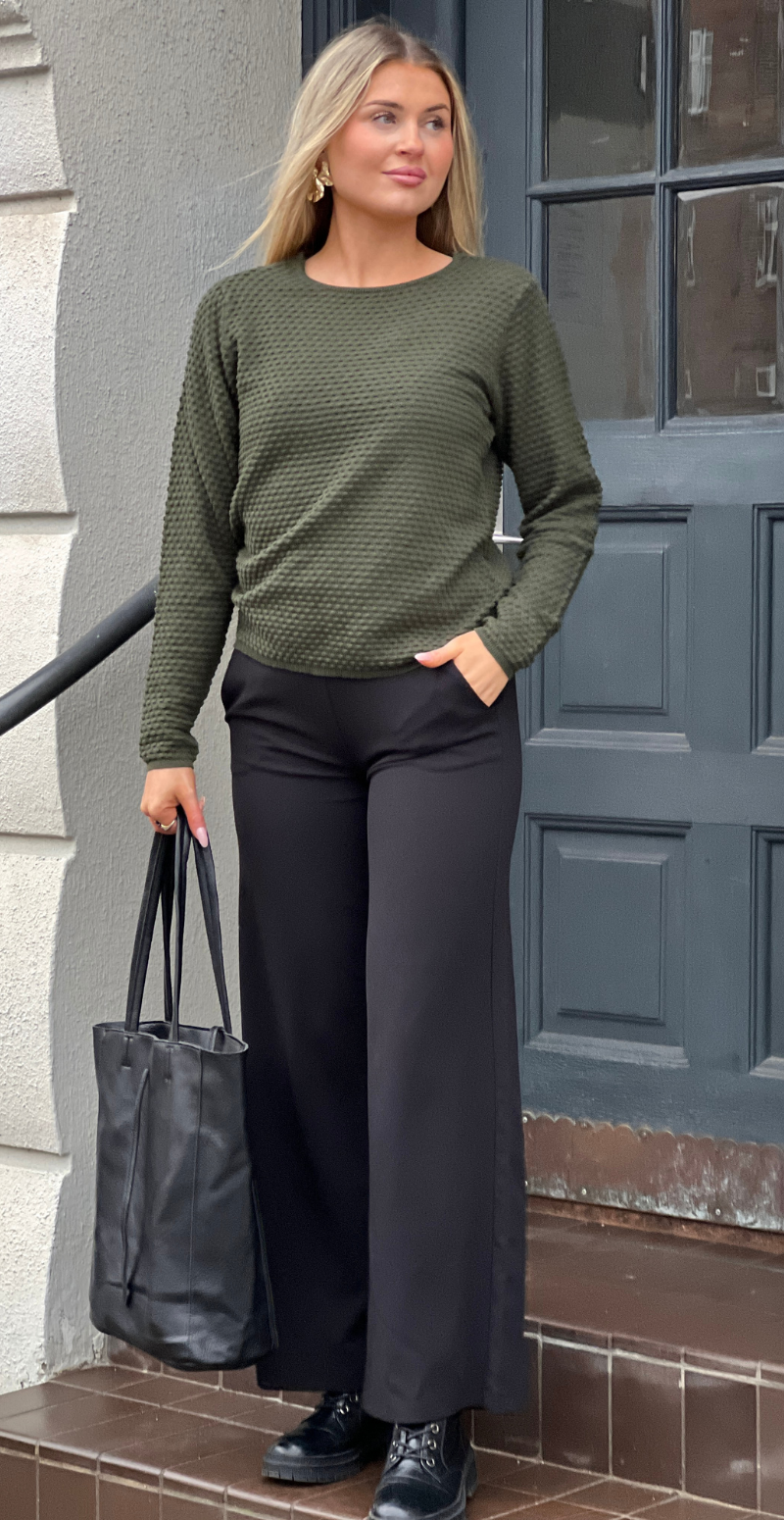 Dottie pullover kombu green Freequent