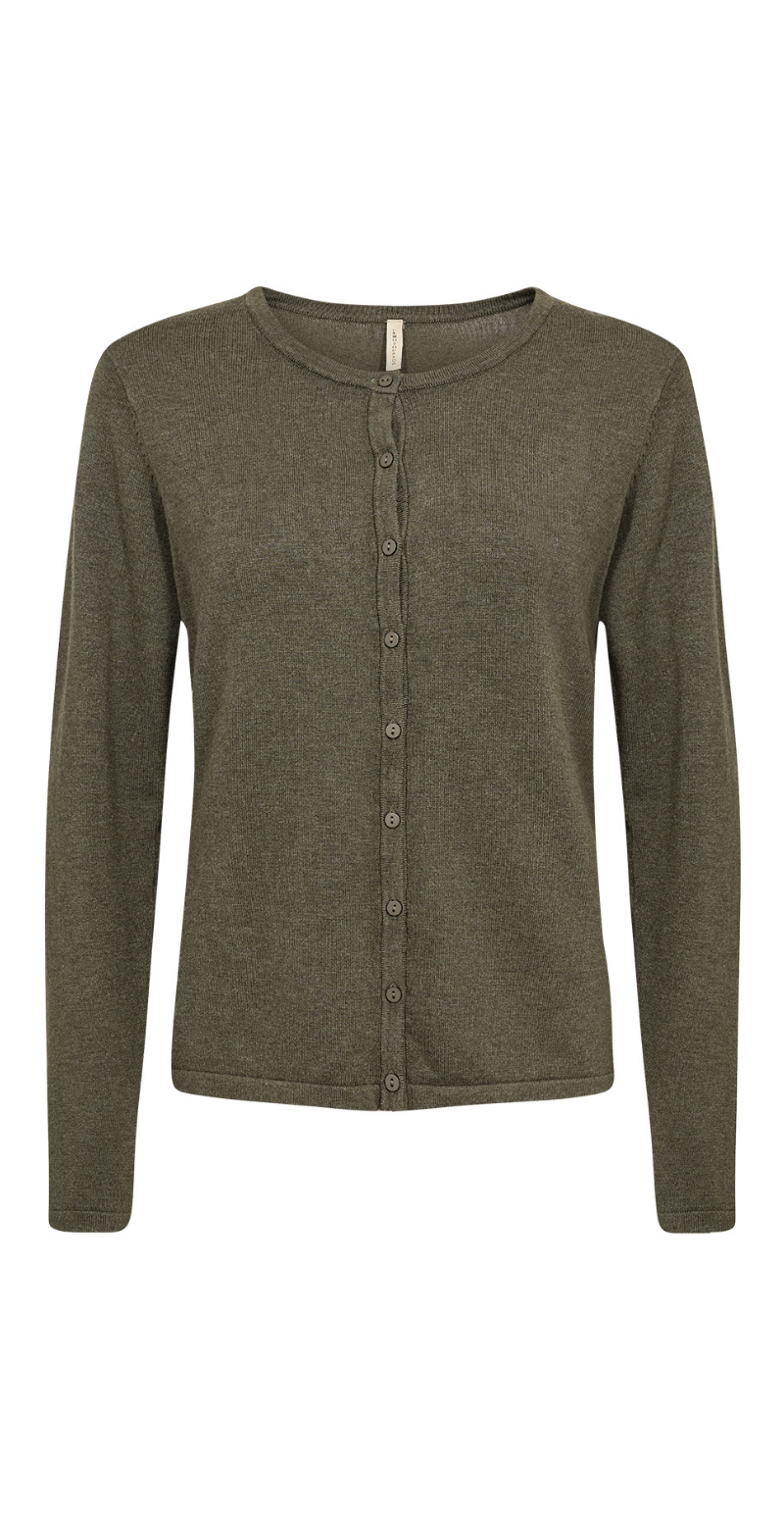 Dollie cardigan grape Soyaconcept