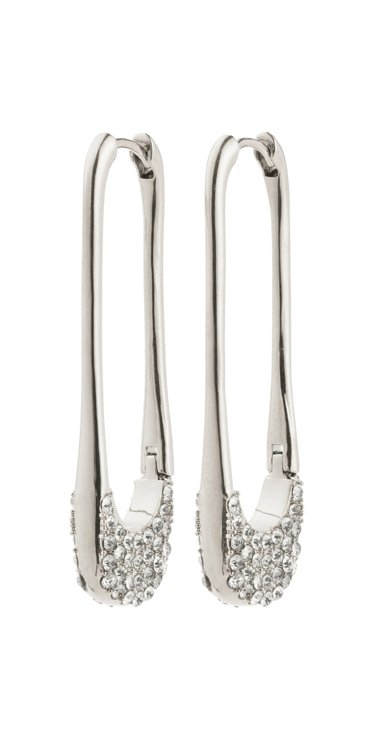 Instant hoops sølvbelagt