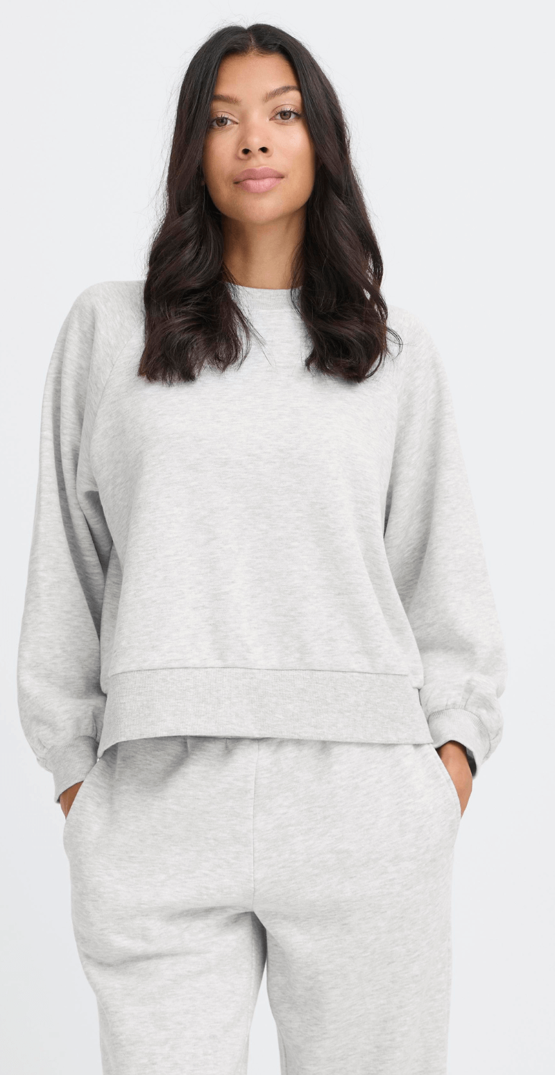 Mille sweatshirt light grey melange